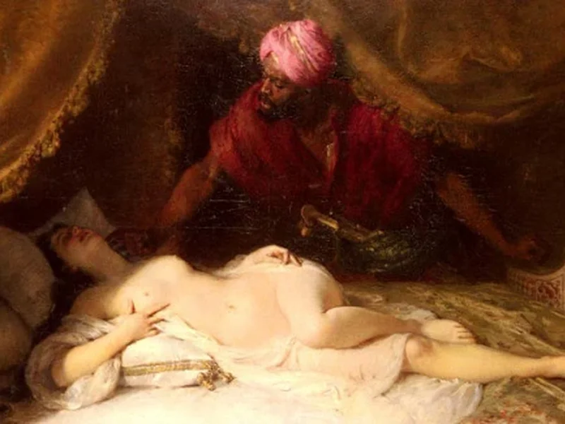 1838-Adolphe Weisz - Otello e Desdemona